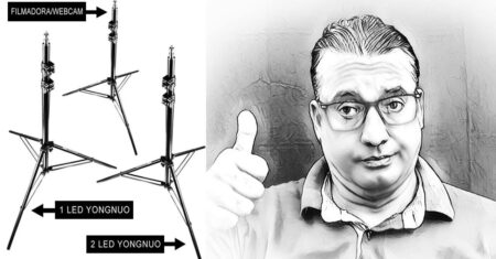 A MELHOR OPÇÃO DE TRIPÉ PARA SUPORTE DE EQUIPAMENTOS DE AUDIO, FILMAGEM E ILUMINAÇÃO [FUZHOU FV 803]